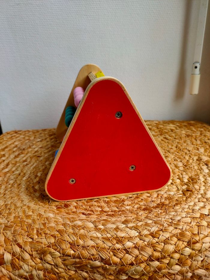 Triangle d'activité en bois Manibul Oxybul - photo numéro 4