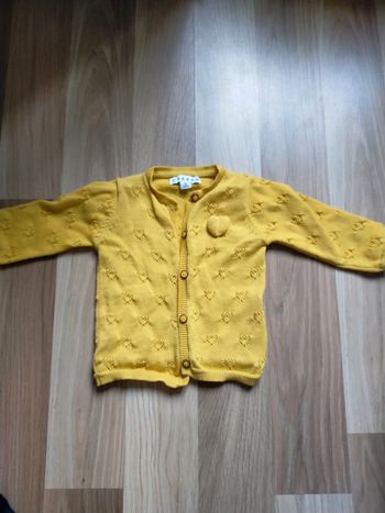Gilet avec coeur