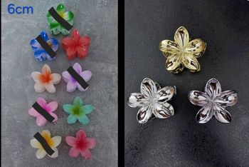 Pince a cheveux fleur 