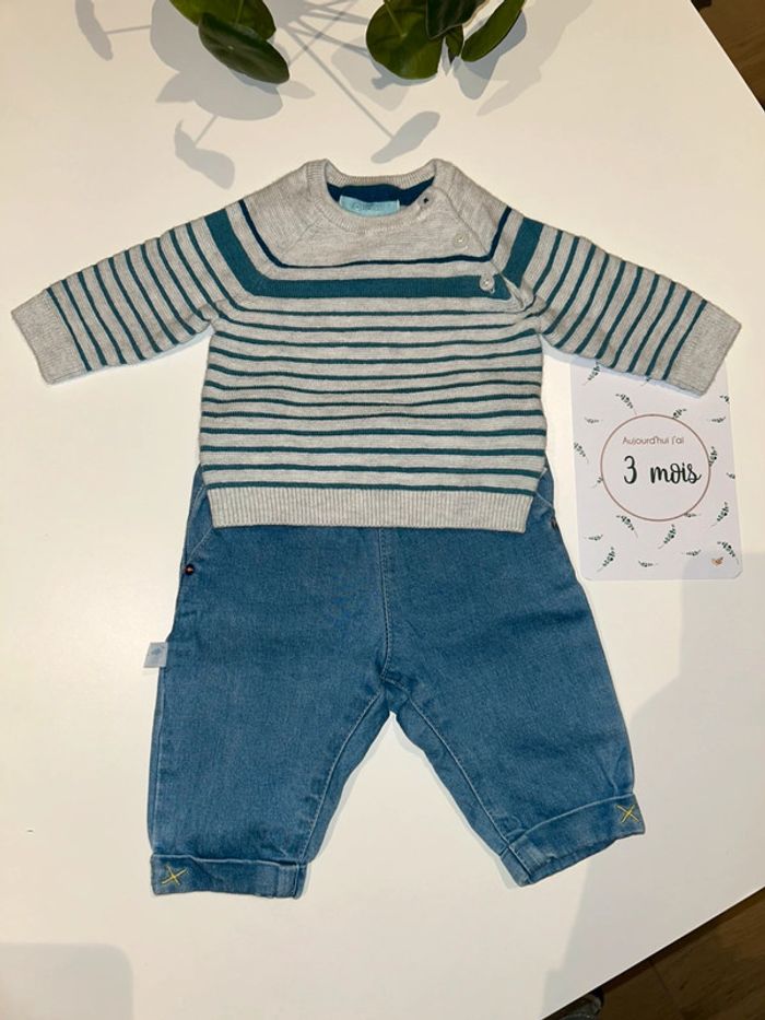 Ensemble taille 3 mois