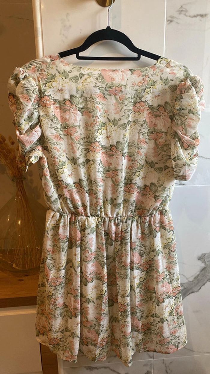 Robe imprimé fleurie, manches tombantes 🌷 - photo numéro 2