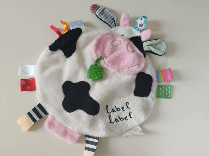 Doudou vache label label - photo numéro 2