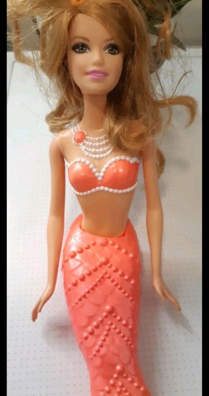 Barbie sirène mattel  2013 - photo numéro 3