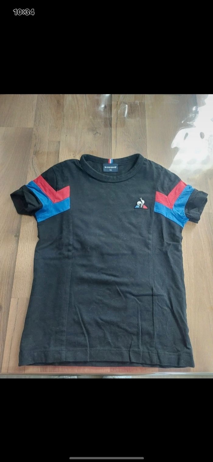 Lot 2 t shirt coq sportif garçon 6 ans