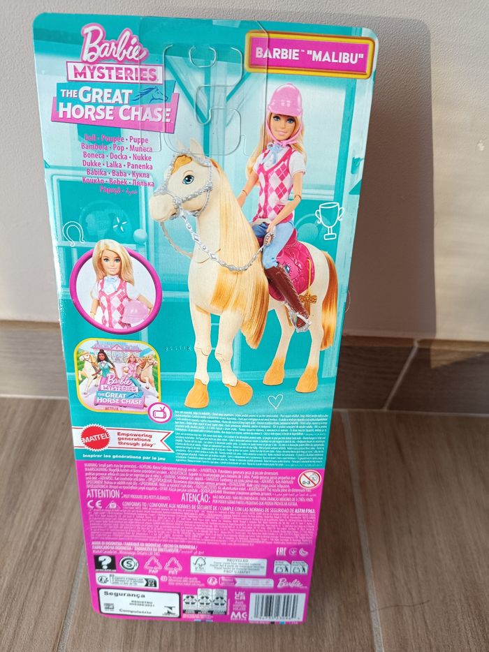 Barbie malibu cheval equitation - photo numéro 4