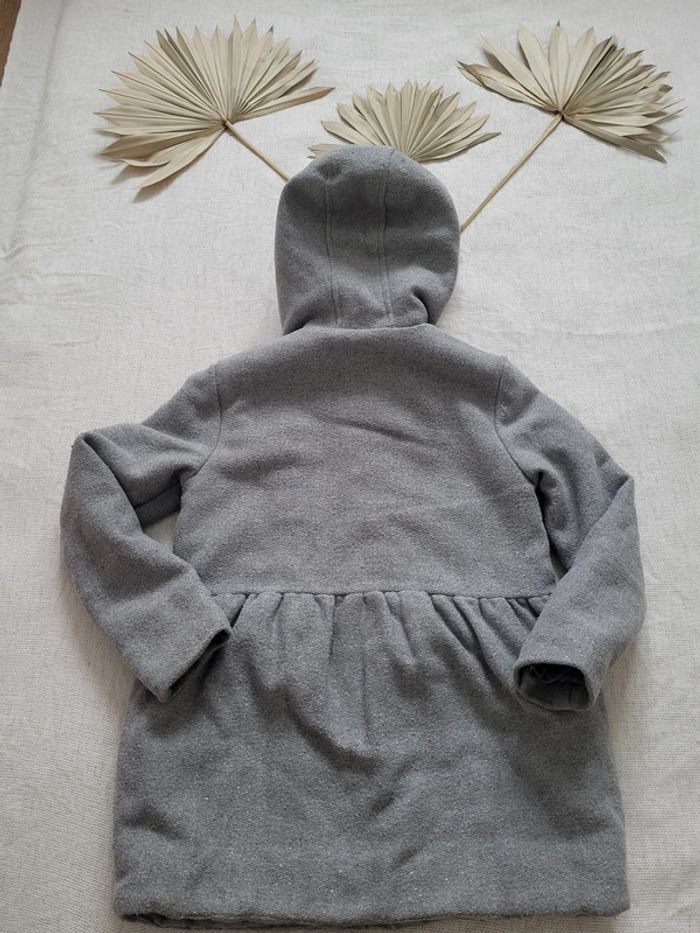 manteau chaud gris - photo numéro 6