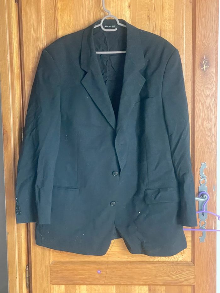 Veste costume noir Bruno saint hilaire - photo numéro 9