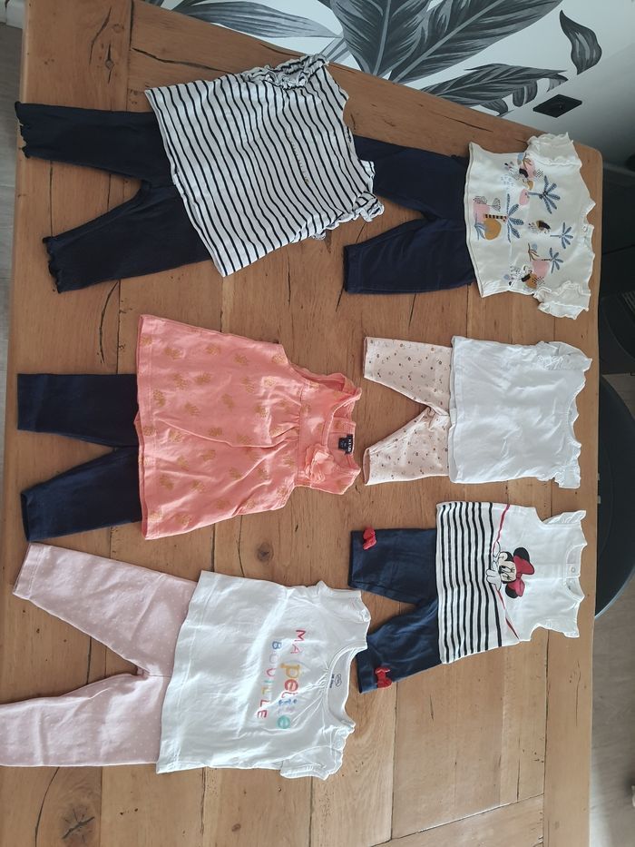 Lot ensemble fille 3 mois