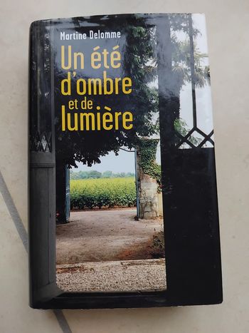 Livre Un été d'ombre et de lumière de Martine Delomme