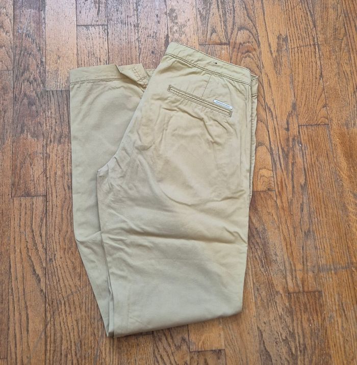 Pantalon chino beige femme W27 L32 (FR 36) Maison Scotch La Femme selon Marie Jolie Vagabonde