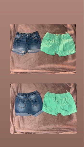 Lots de shorts et pantalons filles