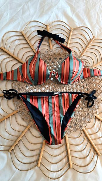 Maillot de bain rayé Calzedonia