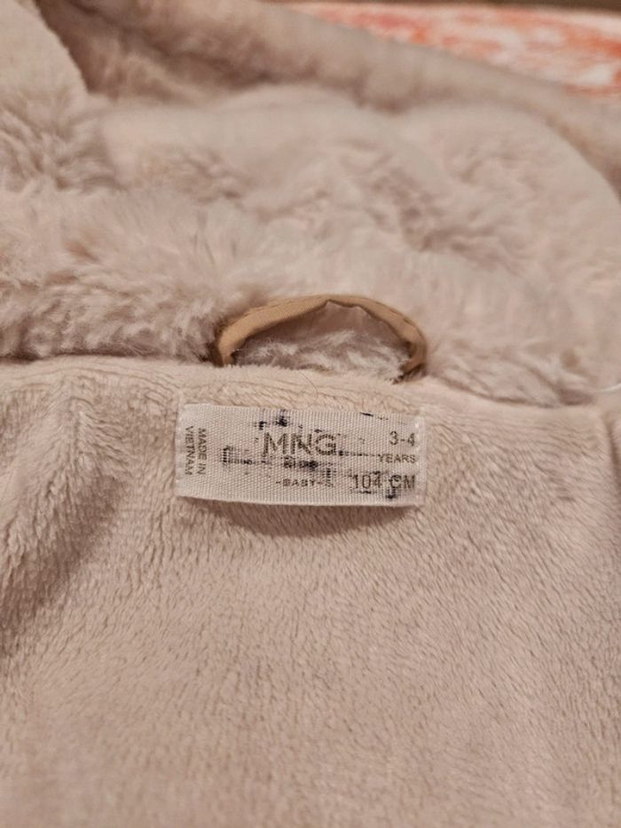 Manteau fille Mango beige - photo numéro 3