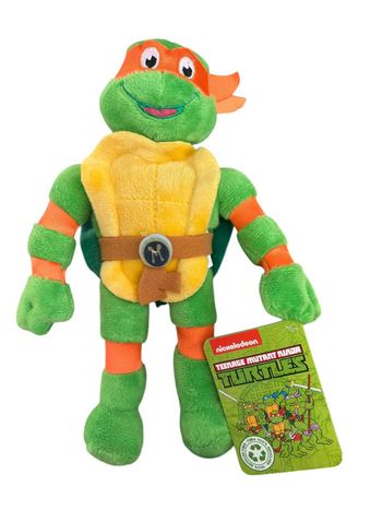 Peluche Teenage Mutant Ninja Turtles Michelangelo 22 cm Play By Play neuf
