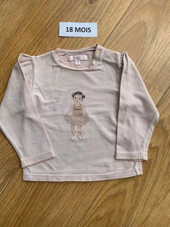 Teeshirt ML coton Repetto 18M