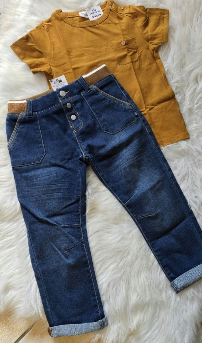 NEUFS (non portés) 🏷🏷👌🤩😍💙ensemble 36mois/3ans garçon🤩😍💙 - photo numéro 2