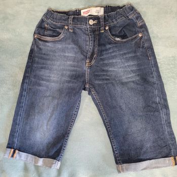 Short Bernuda Jeans 🩳 Levi's 511 Slim - Taille S (16 ans)