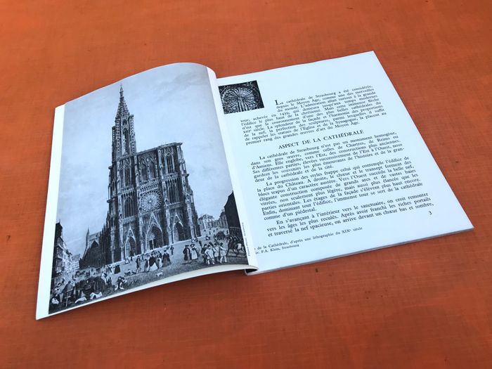 Brochure ancienne Hans Reinhardt La Cathédrale de Strasbourg - photo numéro 5