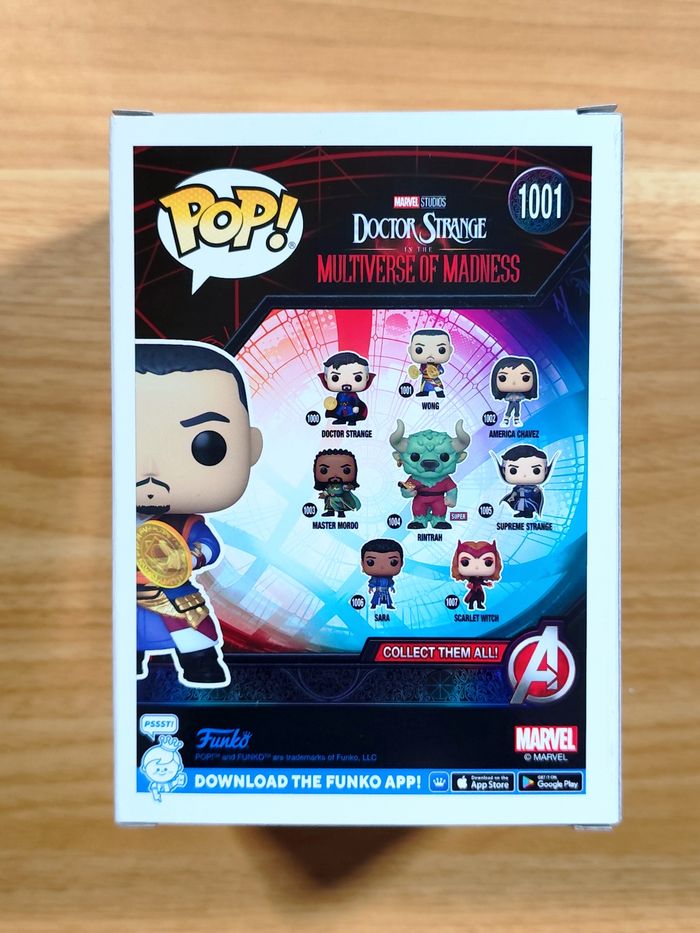 Funko Pop! Marvel Studios: Doctor Strange in the Multiverse of Madness - Wong #1001 - photo numéro 3