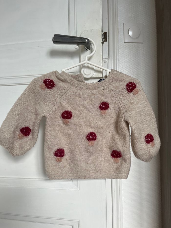 Petit pull champignon