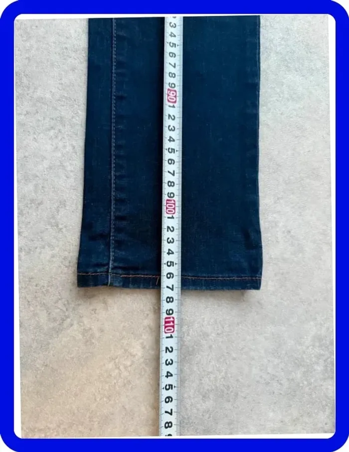 Jeans Levi's W28 FR38 L32 coupe skinny bleu Femme woen pan546b - photo numéro 5