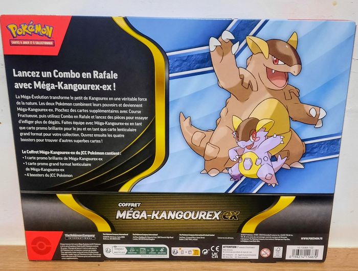 Coffret Pokémon Mega kangourex - photo numéro 2