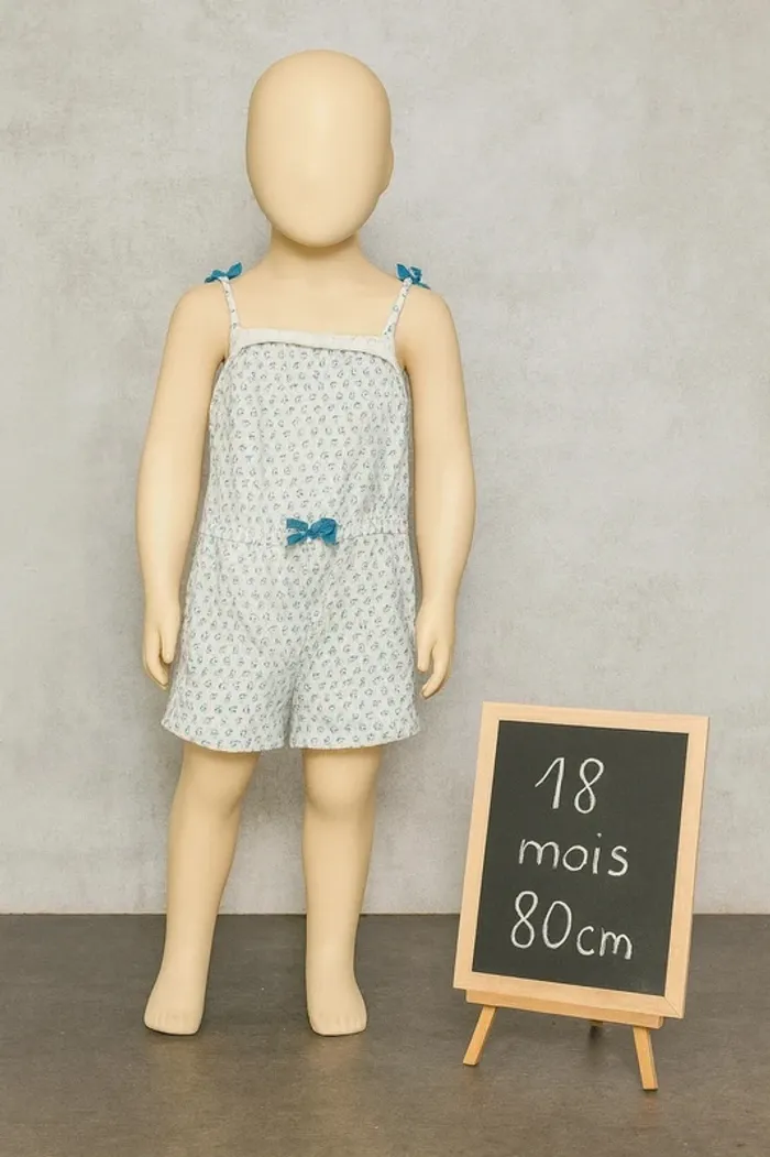 Combi-short - Taille 18 mois 80cm - Obaïbi - photo numéro 2
