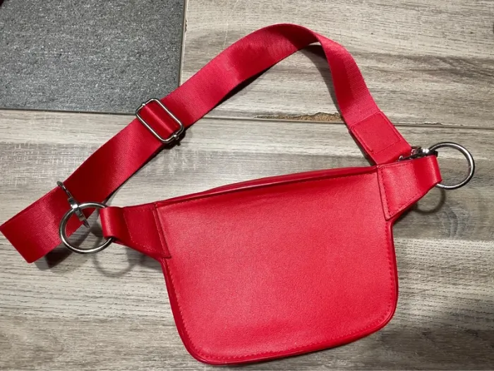 Sac banane ceinture rouge - photo numéro 4