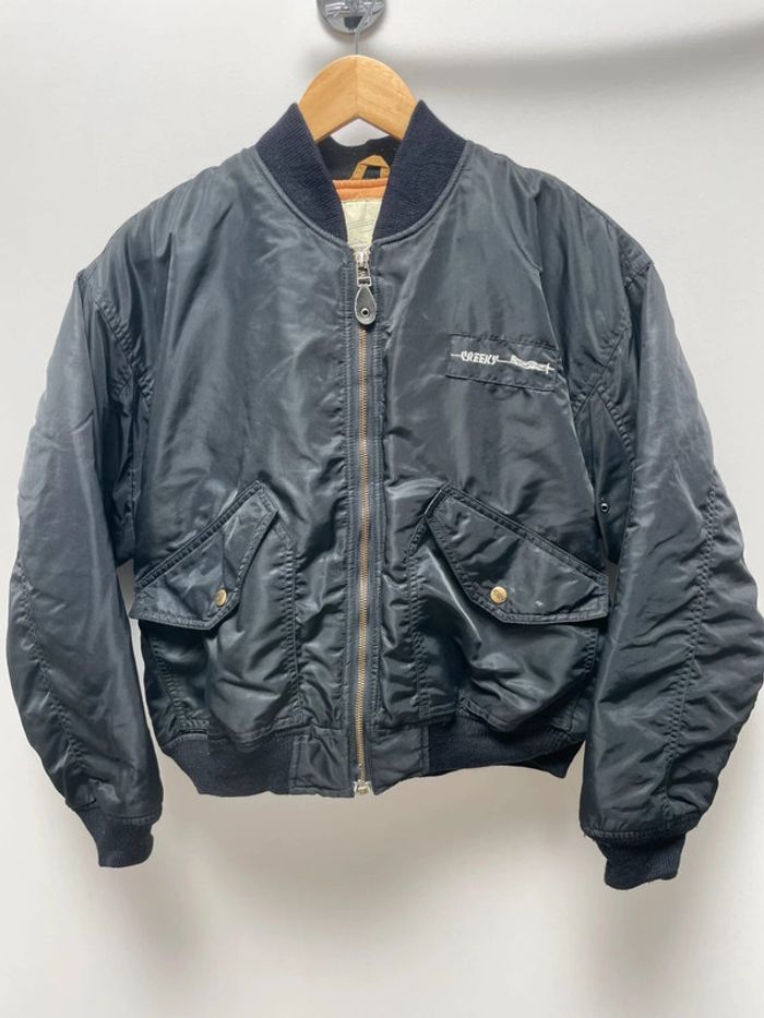 Creeks bomber jacket Fully embroided - photo numéro 3