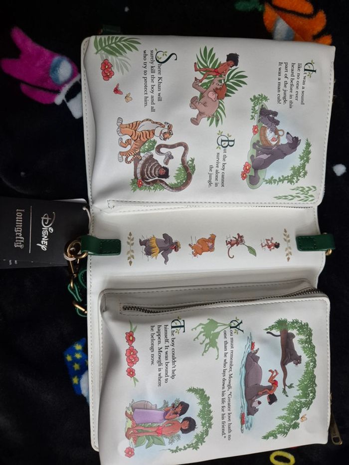 Loungefly Le Livre de la Jungle - Sac à bandoulière convertible Livre - photo numéro 4