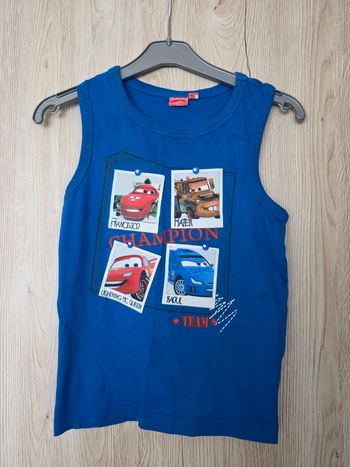 DÉBARDEUR MARCEL GARÇON DISNEY PIXAR THE CARS 6ans