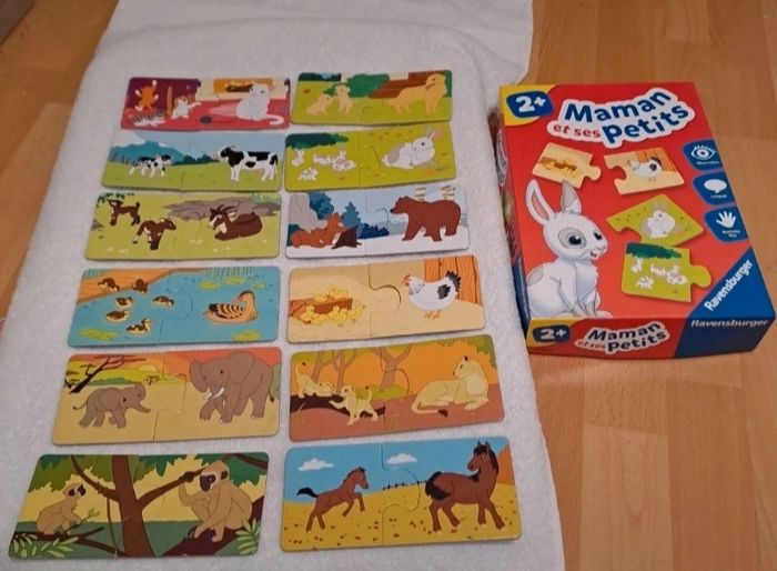 Jeux éducatif  2 ans puzzle  (maman et ses petits) - photo numéro 2