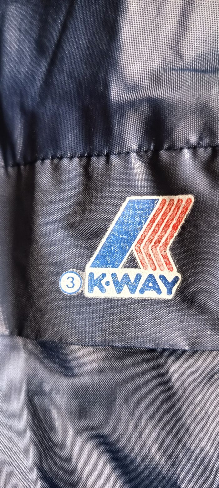 K-Way capuche vintage, doublé chaudement - photo numéro 4