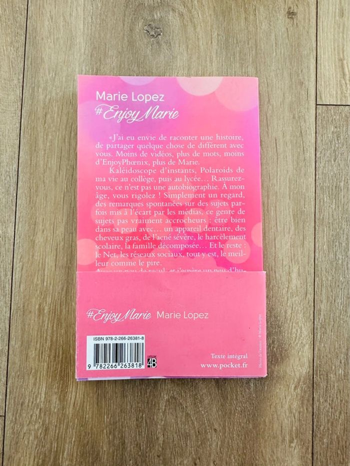 Livre Enjoy Marie - photo numéro 2
