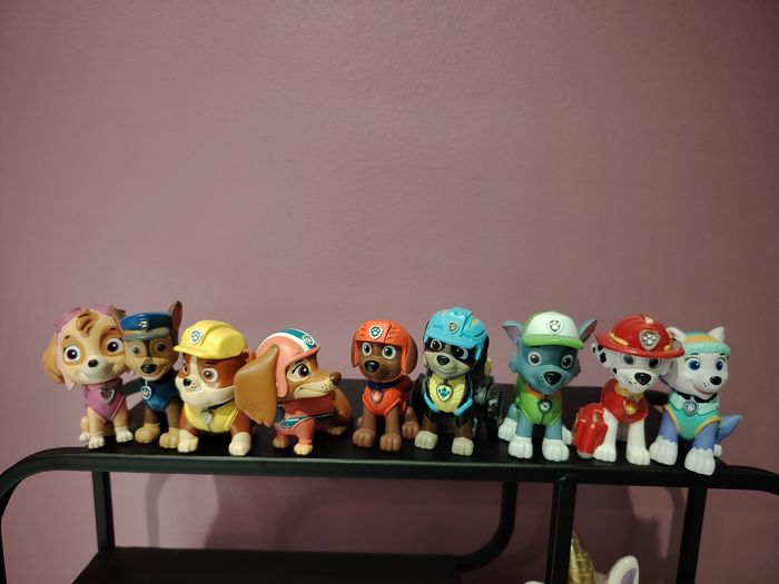 Lot 9 tonies pat patrouille en français