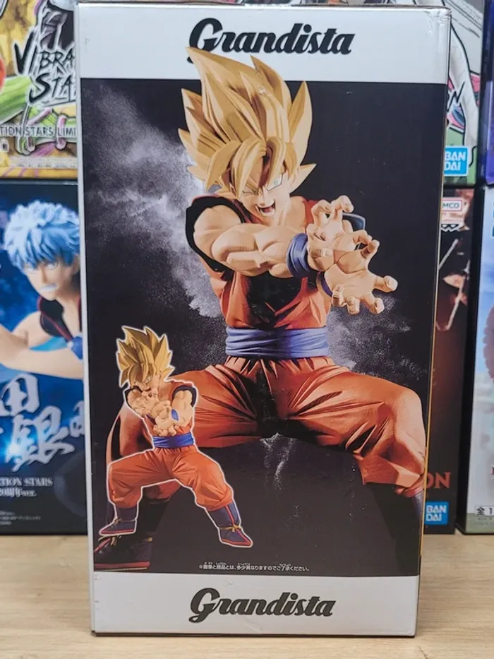 Figurine Dragon Ball Z Son Goku II Super Saiyan Grandista Banpresto Bandai - photo numéro 4