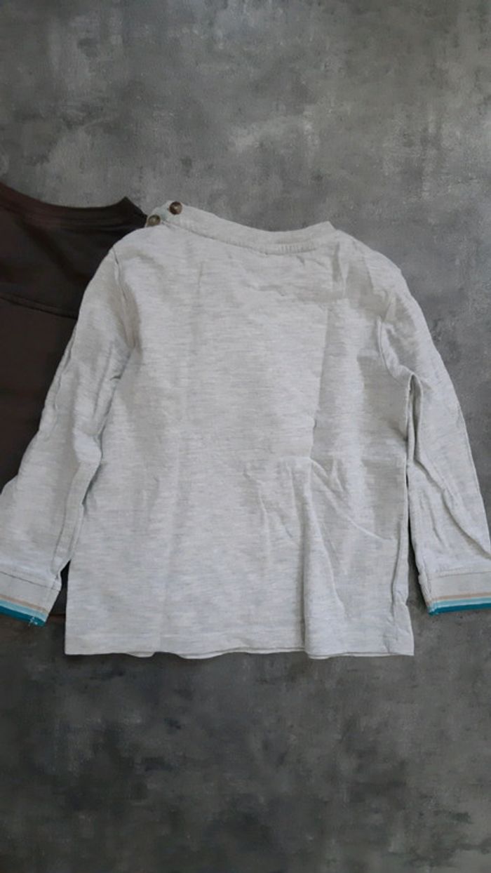 2 t-shirts manches longues garçon - photo numéro 6