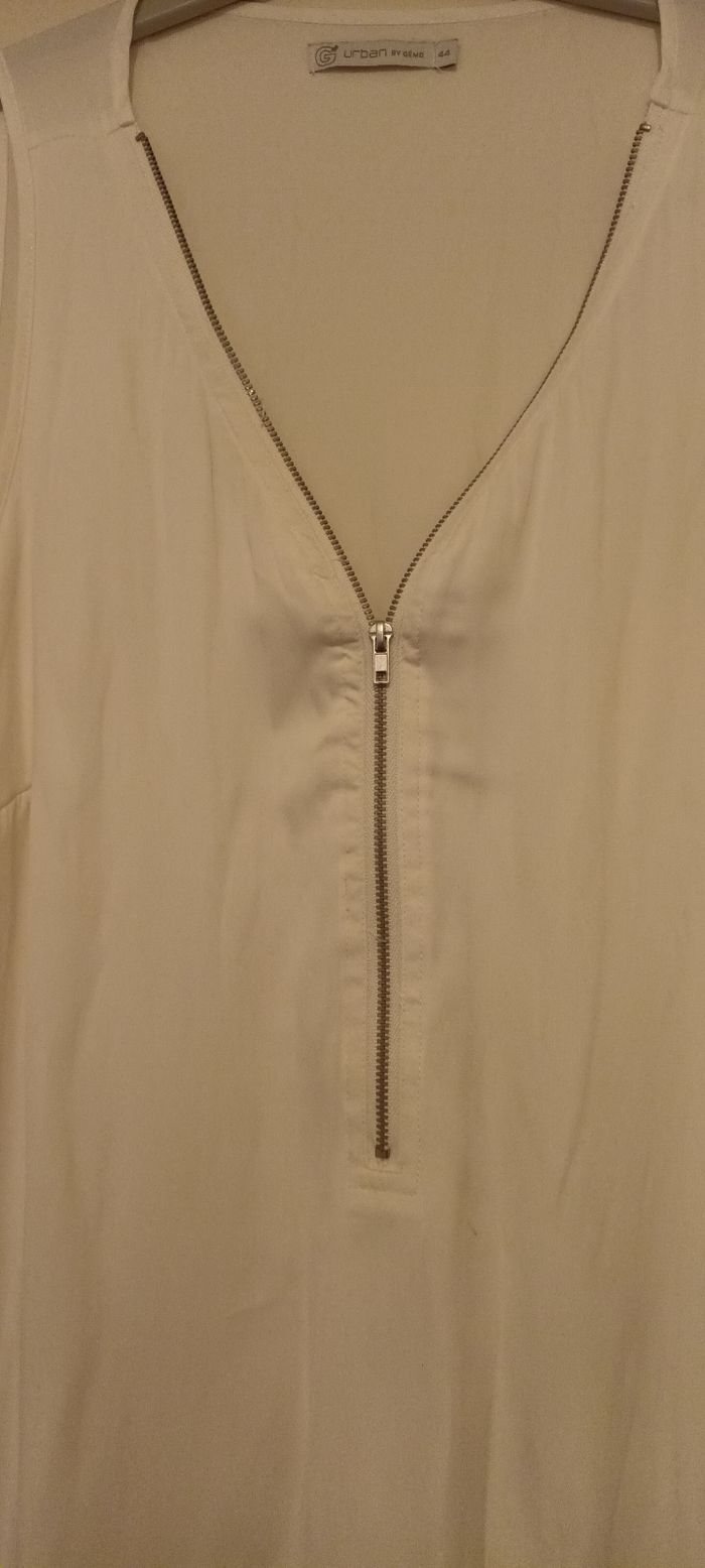 Tunique blanc cassé