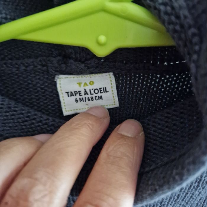 6 mois pull bleu marine - photo numéro 2