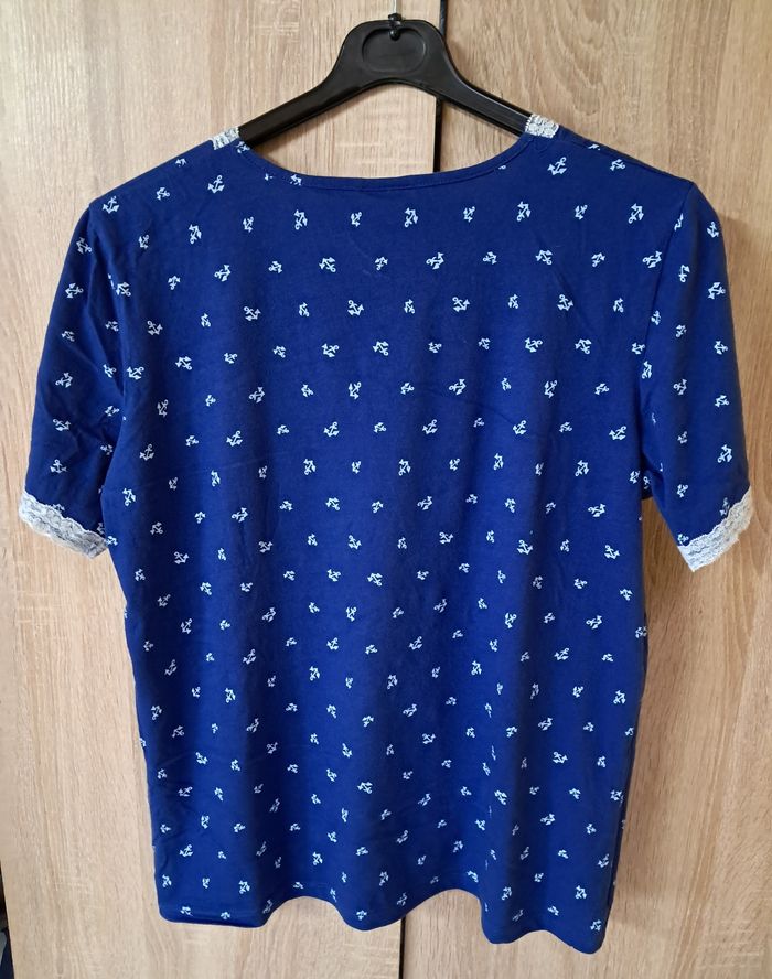 Pyjama 2 pièces Bleu Bonheur - photo numéro 3