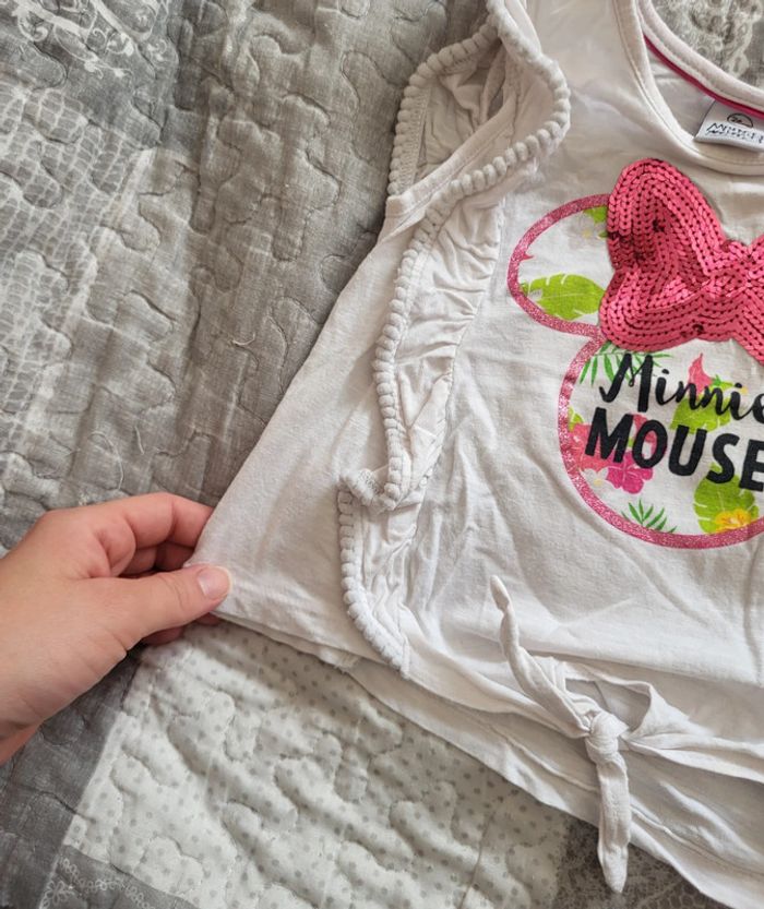 Tee shirt minnie 3 ans - photo numéro 4