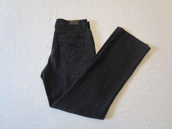 Jean femme LEE coupe droite Relaxed Mid Rise Taille 40 W30 L32 Noir (J272)