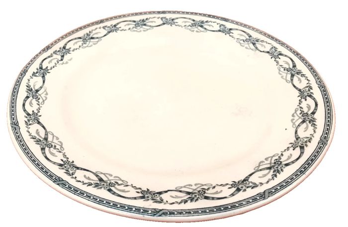 Ancien compotier Faïence R&A (Rigale et Ameline) Salins Terre de Fer Modèle Récamier - photo numéro 7