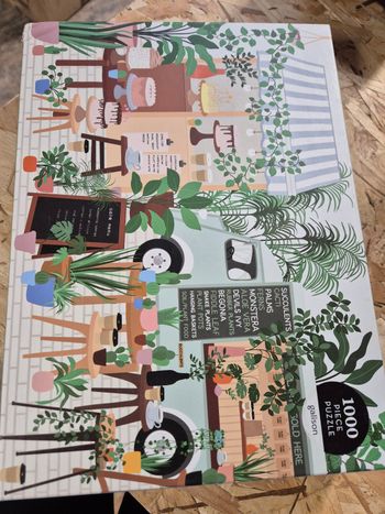 Puzzle plant cafe 1000 pièces galison
