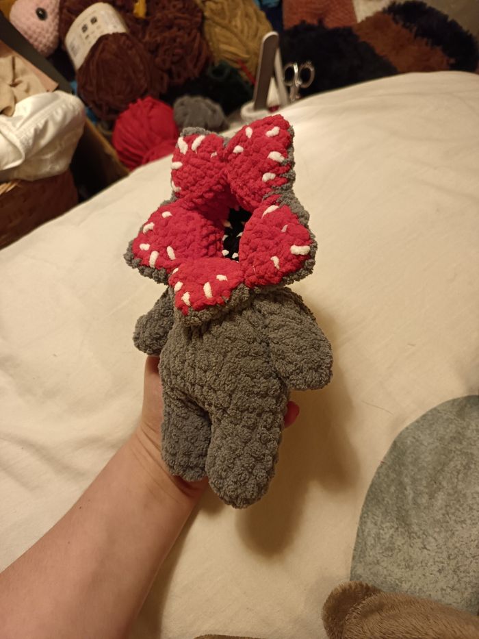 Peluche Démogorgon faite main – Crochet / Amigurumi - photo numéro 2