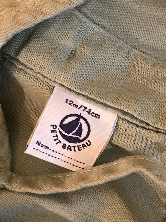 Combinaison à bretelles verte - photo numéro 4