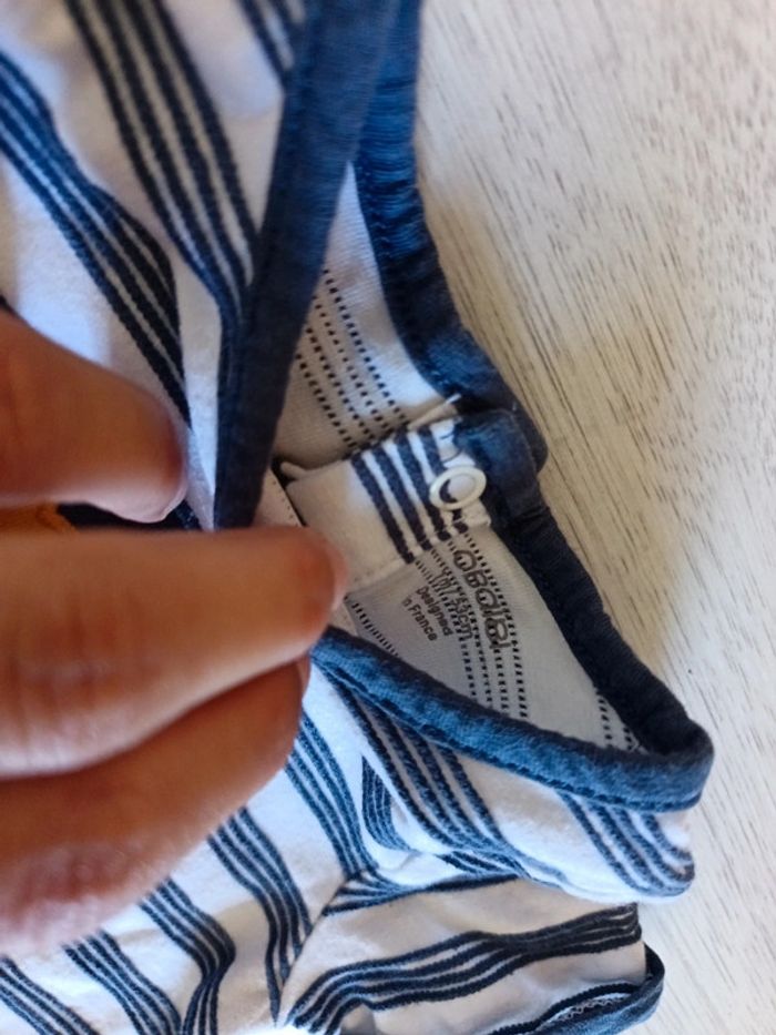 Combi short 1 mois 53 cm combishort obaibi neuve - photo numéro 6