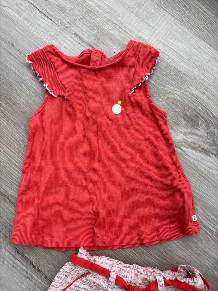 Ensemble t-shirt + pantalon fin taille 24 mois - photo numéro 2