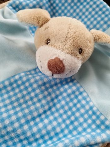 Doudou chien hochet Keel toys