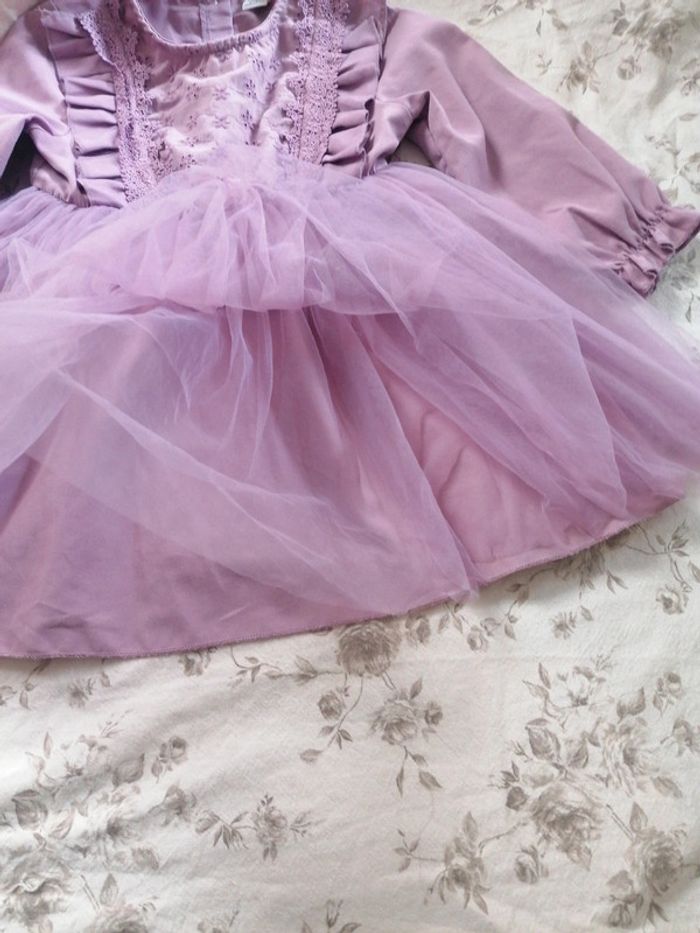 Robe princesse lilas 2 3 ans - photo numéro 5